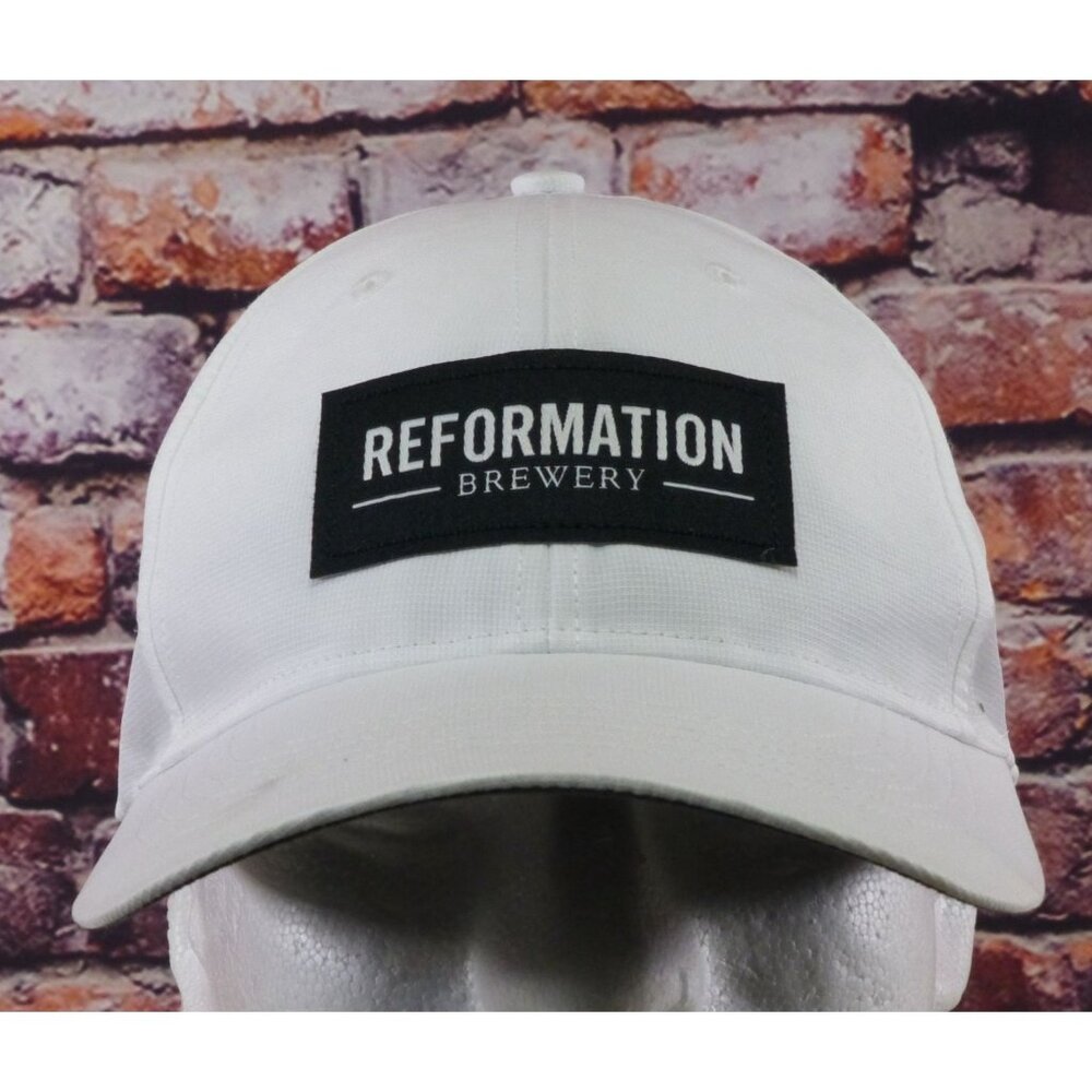 Reformation Brewery Logo‎ White Adjustable Baseball Cap